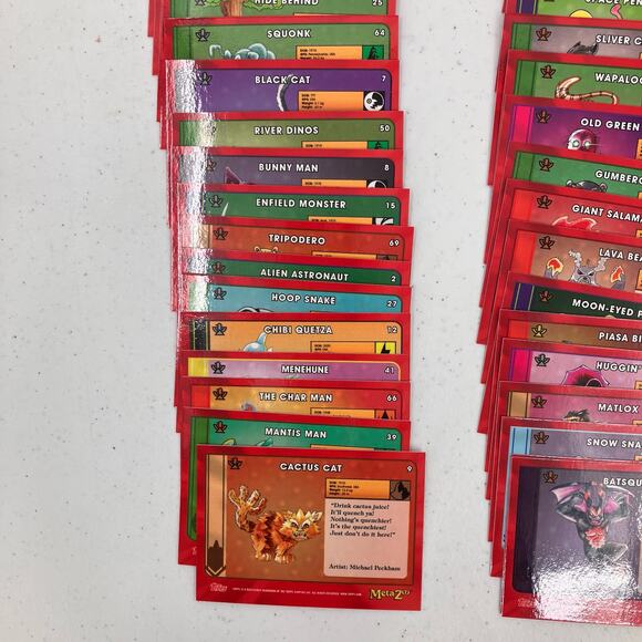 Topps MetaZoo Cryptid Nation White Thang Squonk Mix Lot Of 45 Trading Game Card - Picture 6 of 6